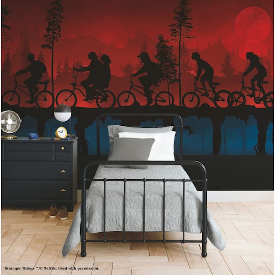 RoomMates Netflix Stranger Things The Upside Down Mural